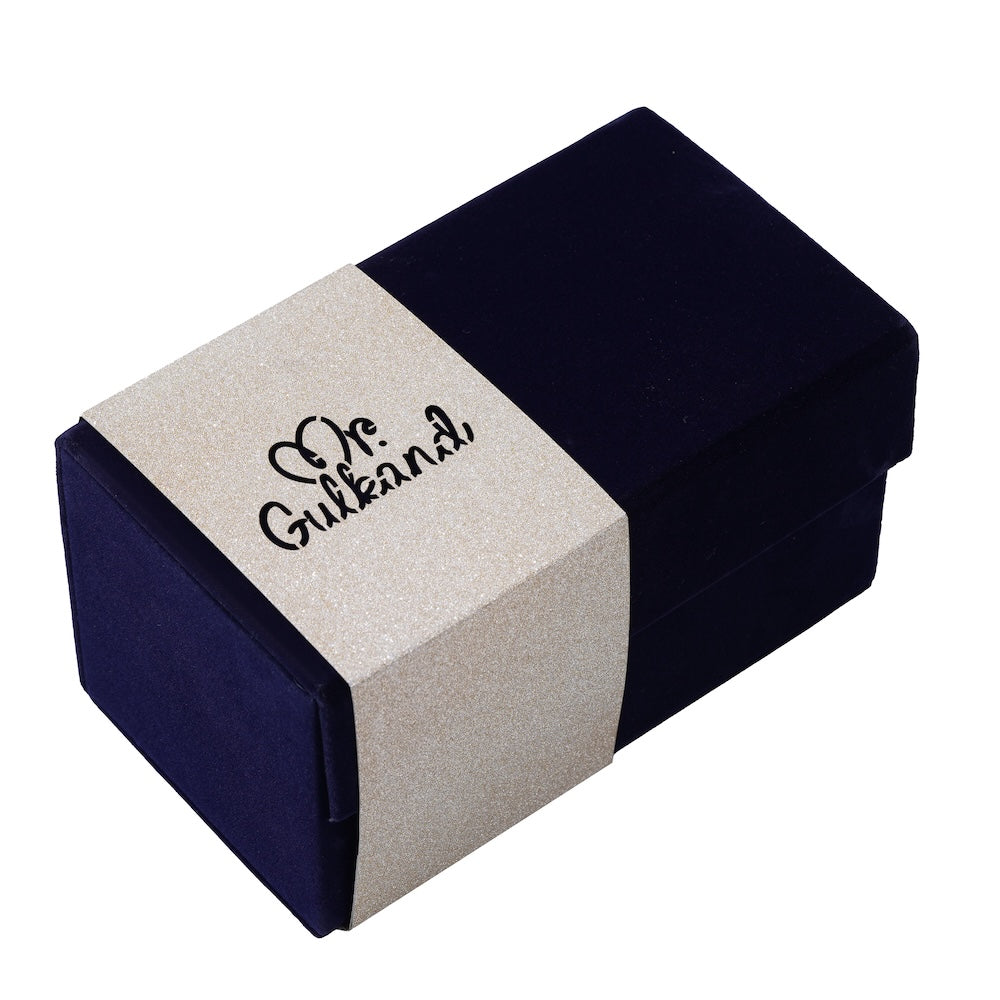 Combo of 2 Blue Velvet Box
