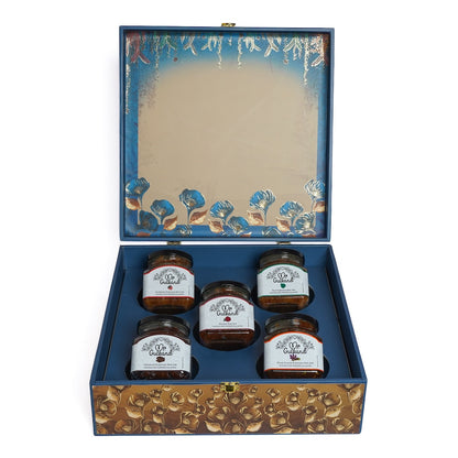 Wedding Box with 5 Jars (Only Gulkand)