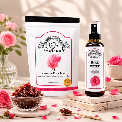 Natural 500g + Rose Water