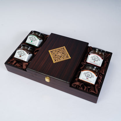 Wedding Box with 4 Jars
