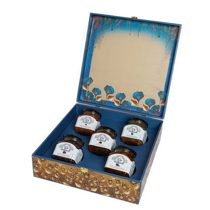 Wedding Box with 5 Jars (Only Gulkand)