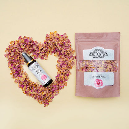 MR Gulkand Dry Rose Leaves & MR Gulkand Rose Water